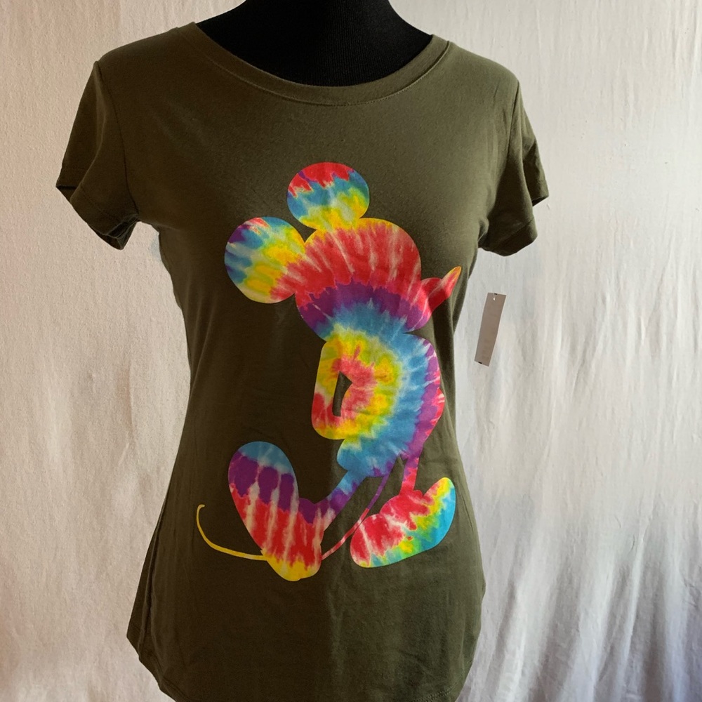 Mickey Mouse shirt - Women’s tie-dyed